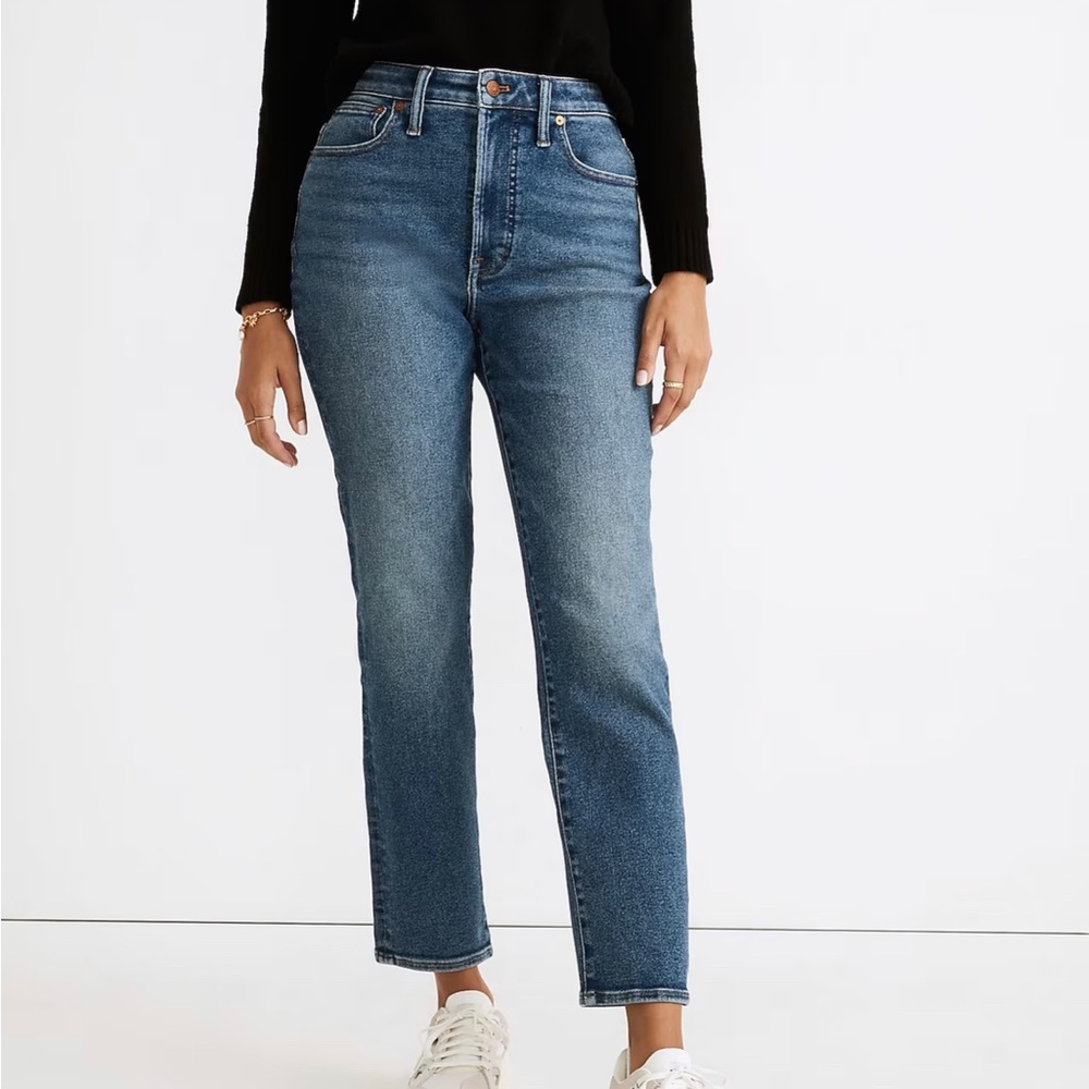 MADEWELL The Petite Curvy Perfect Vintage Jean